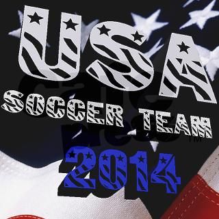 USA Soccer Team 2014 Plus Size T Shirt by PatrioticUSADesignLine