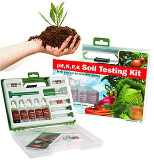 gardeners soil testing kit by posh garden furniture
