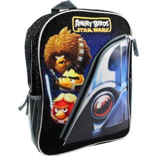 Angry Birds Star Wars Pig Following 16" Backpack Black  Childrens School Backpacks  Baby