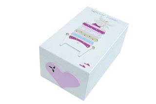 personalised princess and the pea box by freya design