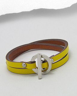 wrap around leather friendship bracelet by lovethelinks