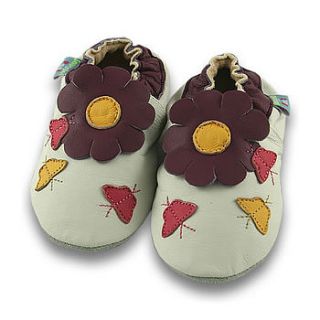 soft leather flutterby baby shoes by auntie mims