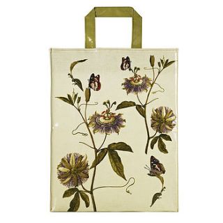 rhs passion flower pvc medium bag by ulster weavers