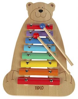 musical bear xylophone by toys of essence