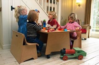 the big play table for small spaces by the secret play company
