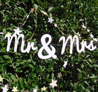 'mr and mrs' by funky frills uk