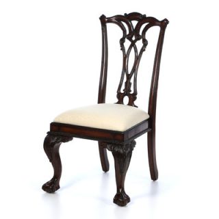 Hooker Furniture Bedford Row Ball / Claw Desk Chair in Dark Cherry
