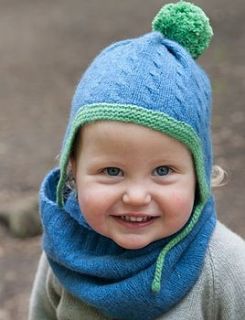 boys handknitted pure cashmere hat by olivier baby & kids