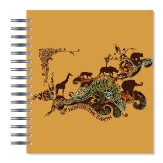 ECOeverywhere Honor the Earth Picture Photo Album, 18 Pages, Holds 72 Photos, 7.75 x 8.75 Inches, Multicolored (PA11725)  Wirebound Notebooks 