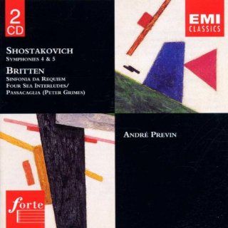 Shostakovich & Britten / Symphonies 4 & 5 / Four Sea Interludes Music
