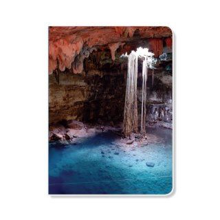 ECOeverywhere Cave Lake Journal, 160 Pages, 7.625 x 5.625 Inches, Multicolored (jr14050)  Hardcover Executive Notebooks 