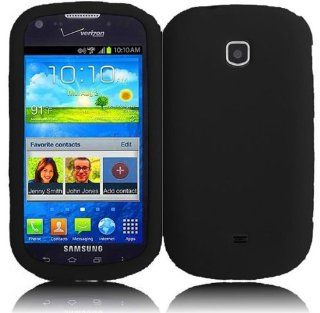 Bundle Accessory for Verizon Samsung Galaxy Stellar i200  black Silicon Skin Soft Case Proctor Cover + Lf Stylus Pen + Lf Screen Wiper Cell Phones & Accessories