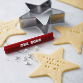 stamp your own cookies kit by stompstamps