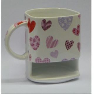 heart dunk mug by mocha