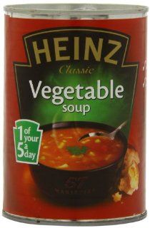 Heinz Vegetable Soup, 14.1 Ounce Can (Pack of 8)  Heinz Tomato Soup  Grocery & Gourmet Food