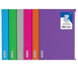 BAZIC Assorted Color Letter Size Zip Envelope  Expanding File Jackets And Pockets 
