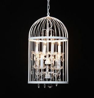 eight arm bird cage chandelier by daisy west