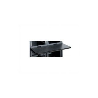 Middle Atlantic 2 Bay Monitor Console Work Surface, Black T Mold Trim