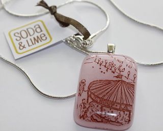 vintage style pendant by soda and lime