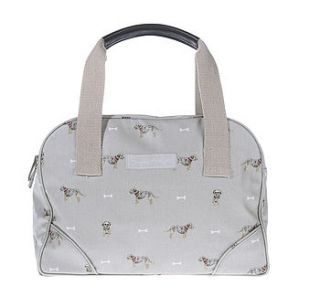 terrier oilcloth stamford bag by sophie allport