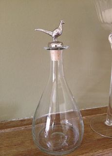 pheasant bottle stopper by belle & thistle