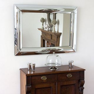 eye catching all glass mirror by decorative mirrors online