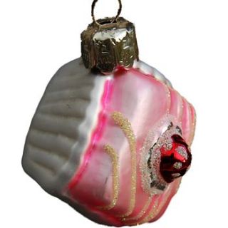 french fancy christmas bauble decoration by bijou gifts