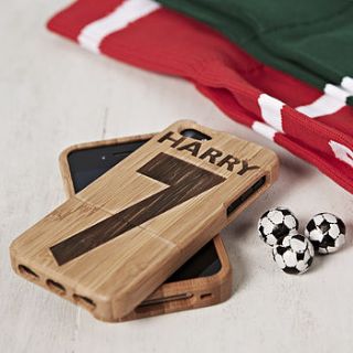 personalised football cover for iphone by sophia victoria joy