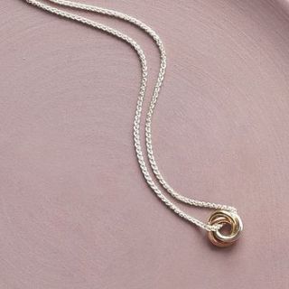 eternity pendant necklace by jessica greenaway