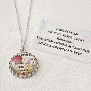 meaningful quote pendant by norigeh