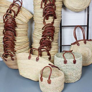 souk moroccan shopping basket by bohemia