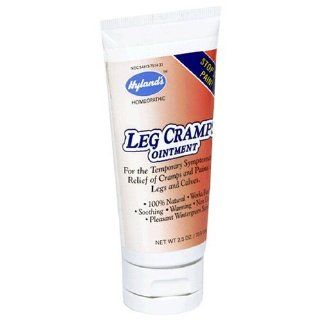 Gives on the spot relief of the symptoms of leg cramps and pains.   Hyland's Leg Cramp Ointment, 2.5 Ounce (70.9 g) (Pack of 3)  