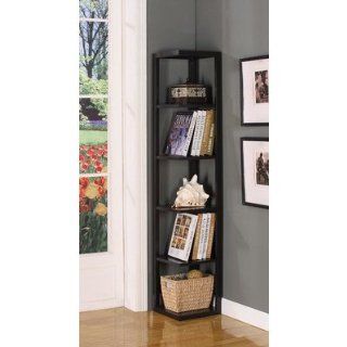 Five Tier Corner Bookcase  