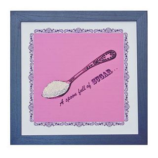 spoon framed art print by debono & bennett