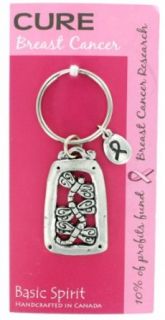 Dragonfly Cure Breast Cancer Pink Ribbon Global Giving Keychain Clothing