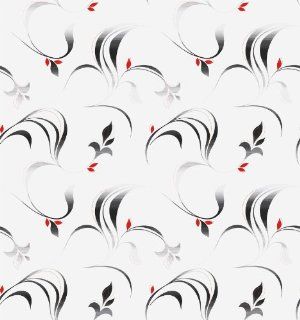 d c fix Like Contact (self adhesive vinyl window film) Flowers Japanese 67.5cm x 2m 346 8356   Cabinet Drawer Covers