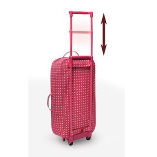 Badger Basket Doll Travel Trolley Case