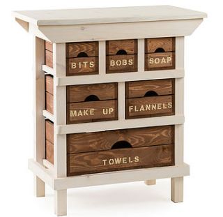personalised six crate drawer island by great little crate company