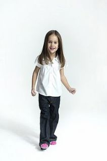 classic girls jeans by bamboo baby