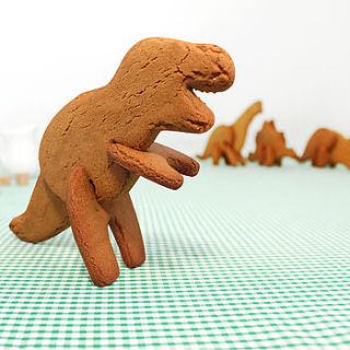 three dimensional dinosaur cookie cutter by lilac coast