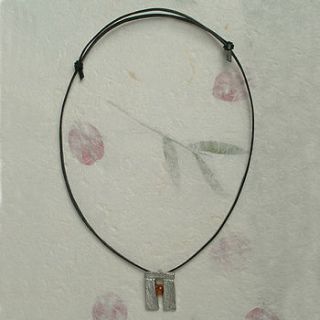 stonehenge rising sun necklace by glover & smith