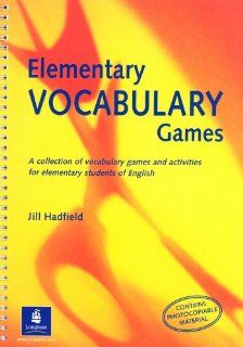Elem Vocabulary Games Jill Hadfield 9780582312708 Books