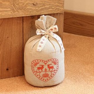 deer fabric door stop by dibor