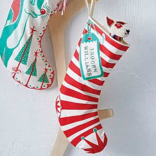 christmas stocking by mary fellows