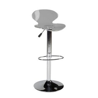 Pangea Home Jamie 22.5 Adjustable Bar Stool JANE BS CLR (SET OF 2) / JANE BS