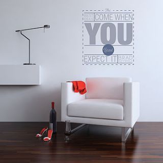 the best idea's quote wall stickers by the binary box