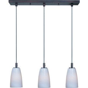 ET2 Lighting ET2 E92043 13BZ Bronze Carte 3 Light Pendant