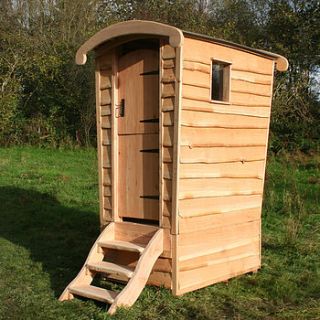 gypsy caravan compost toilet by free range designs