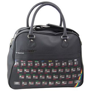 zx spectrum keyboard overnight bag by jones and jones of berwick upon tweed