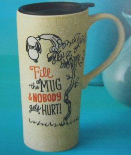 Hallmark Peanuts PAJ4630 Fill The Mug And Nobody Gets Hurt  